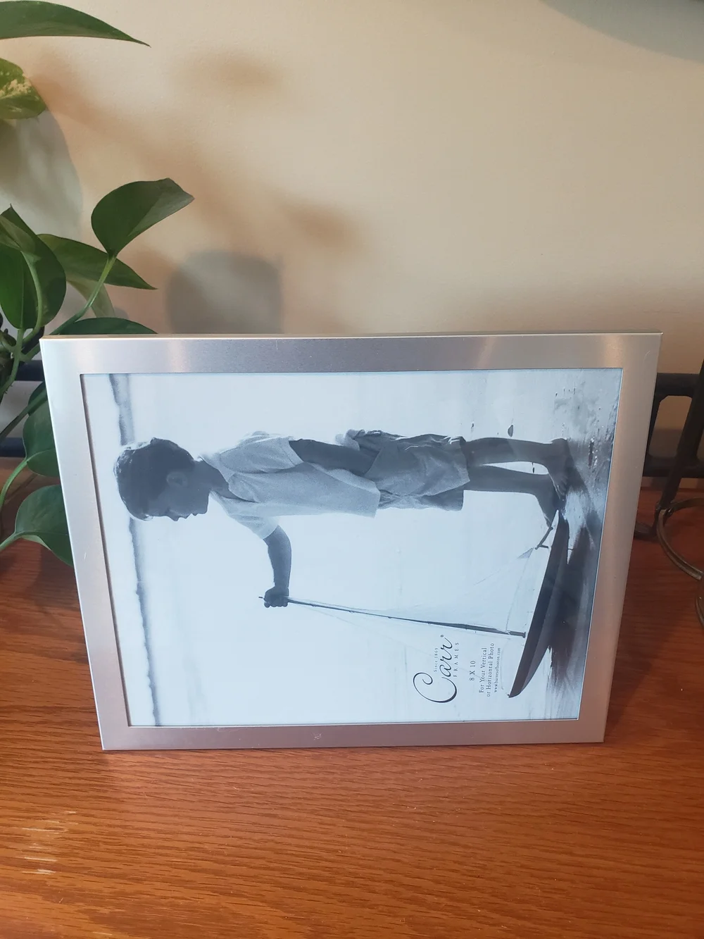 Burnes Of Boston & Carr: Silver Duo Picture Frames
